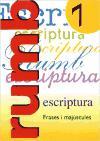 ESCRIPTURA RUMB 2000. T.7. FRASES I MAJÚSCULAS | 9788486545161 | MARTÍ FUSTER, ROSA MARIA / NADAL, J. | Llibres Parcir | Llibreria Parcir | Llibreria online de Manresa | Comprar llibres en català i castellà online