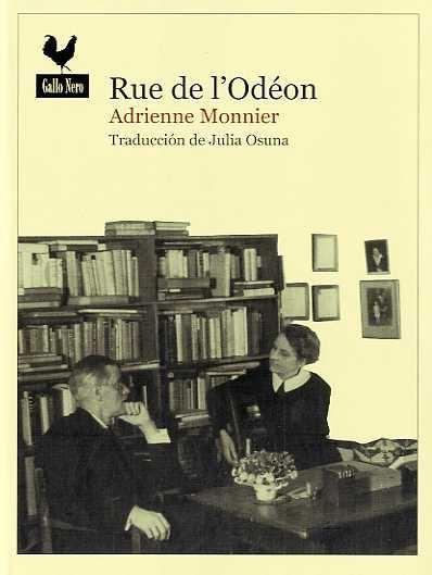 RUE DE L'ODEON | 9788493856847 | MONNIER, ADRIENNE | Llibres Parcir | Llibreria Parcir | Llibreria online de Manresa | Comprar llibres en català i castellà online