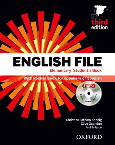 ENGLISH FILE ELEMENTARY SB+WB WITHOUT KEY 3ED | 9780194598903 | VV.AA | Llibres Parcir | Librería Parcir | Librería online de Manresa | Comprar libros en catalán y castellano online