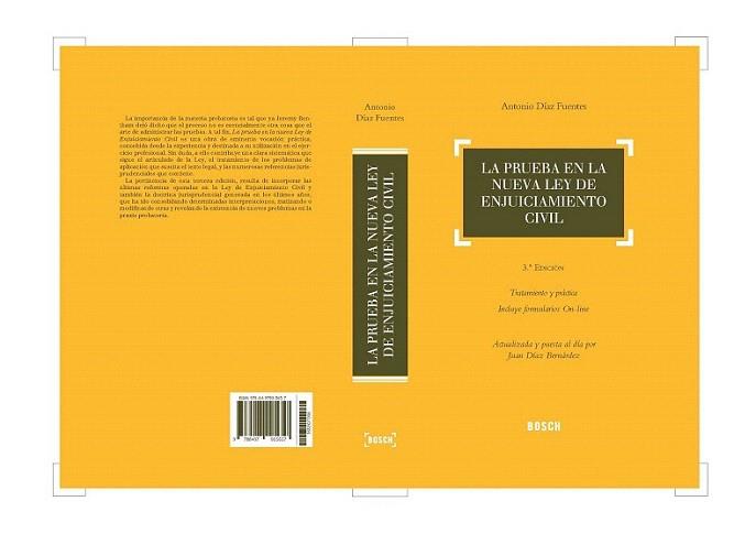 La prueba en la Ley de Enjuiciamiento Civil (3.ª edición) | 9788497905657 | Díaz Fuentes, Antonio | Llibres Parcir | Llibreria Parcir | Llibreria online de Manresa | Comprar llibres en català i castellà online