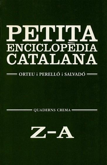 PETITA ENCICLOPEDIA CATALANA | 9788477271963 | ORTEU | Llibres Parcir | Llibreria Parcir | Llibreria online de Manresa | Comprar llibres en català i castellà online