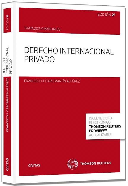 DERECHO INTERNACIONAL PRIVADO (PAPEL + E-BOOK) | 9788447047864 | GARCIMARTÍN ALFÉREZ, FRANCISCO J. | Llibres Parcir | Llibreria Parcir | Llibreria online de Manresa | Comprar llibres en català i castellà online