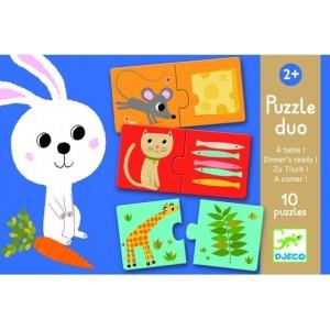 PUZZLE DUO : A COMER ! (CAJA PEQUEÑA/2+ AÑOS) | 3070900081666 | Llibres Parcir | Llibreria Parcir | Llibreria online de Manresa | Comprar llibres en català i castellà online