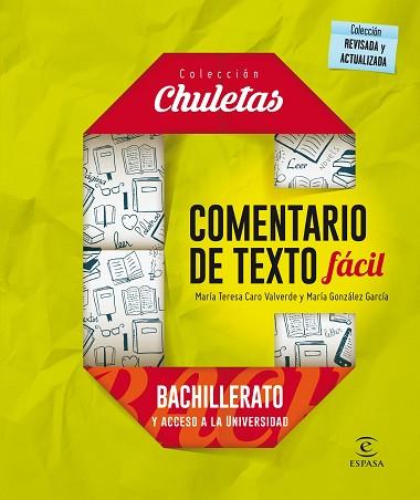 COMENTARIO DE TEXTO FÁCIL PARA BACHILLERATO | 9788467046601 | MARÍA TERESA CARO VALVERDE/MARÍA GONZÁLEZ GARCÍA | Llibres Parcir | Llibreria Parcir | Llibreria online de Manresa | Comprar llibres en català i castellà online