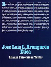 ETICA | 9788420680194 | JOSE LUIS L, ARANGUREN | Llibres Parcir | Llibreria Parcir | Llibreria online de Manresa | Comprar llibres en català i castellà online