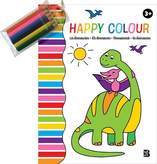 HAPPY COLOUR - LOS DINOSAURIOS | 9789403228914 | BALLON | Llibres Parcir | Llibreria Parcir | Llibreria online de Manresa | Comprar llibres en català i castellà online