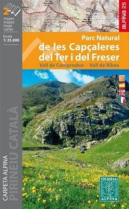 PARC NATURAL. CAPÇALERES DEL TER I DEL FRESER 1:25.000 | 9788480906272 | Llibres Parcir | Llibreria Parcir | Llibreria online de Manresa | Comprar llibres en català i castellà online