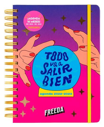 AGENDA SEMANA VISTA 2022-2023 16 MESES FREEDA | 9788418195495 | FREEDA | Llibres Parcir | Llibreria Parcir | Llibreria online de Manresa | Comprar llibres en català i castellà online