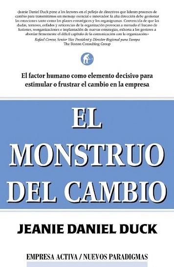 EL MONSTRUO DEL CAMBIO | 9788495787156 | DUCK JEANIE DANIEL | Llibres Parcir | Llibreria Parcir | Llibreria online de Manresa | Comprar llibres en català i castellà online