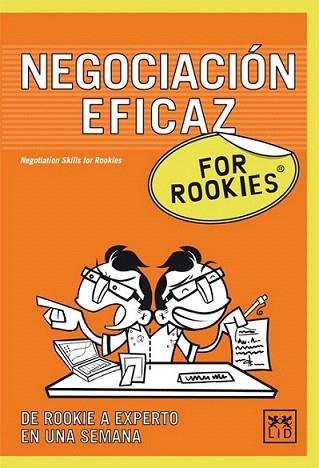 NEGOCIACION EFICAZ for rookies | 9788483561232 | Llibres Parcir | Llibreria Parcir | Llibreria online de Manresa | Comprar llibres en català i castellà online