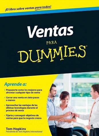 VENTAS PARA DUMMIES | 9788432902123 | TOM HOPKINS | Llibres Parcir | Librería Parcir | Librería online de Manresa | Comprar libros en catalán y castellano online