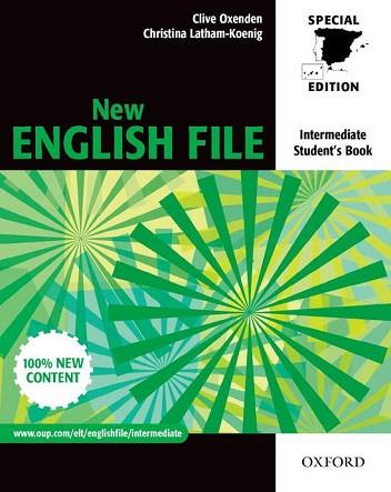 NEW ENGLISH FILE INTERMEDIATE: STUDENT'S BOOK FOR SPAIN | 9780194518017 | CLIVE OXENDEN / CRISTINA LATHAM KOENIG | Llibres Parcir | Librería Parcir | Librería online de Manresa | Comprar libros en catalán y castellano online