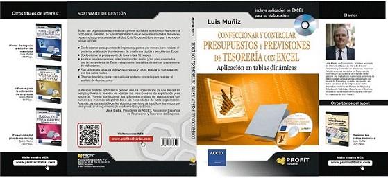 CONFEC CONTROLAR PRESUP PREVIS TESORERIA CON EXCEL APLICACI | 9788415330554 | LUIS MUÑIZ | Llibres Parcir | Llibreria Parcir | Llibreria online de Manresa | Comprar llibres en català i castellà online