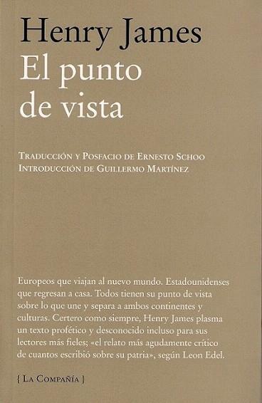 EL PUNTO DE VISTA | 9788483930502 | JAMES HENRY | Llibres Parcir | Llibreria Parcir | Llibreria online de Manresa | Comprar llibres en català i castellà online