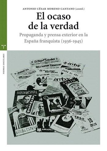 EL OCASO DE LA VERDAD. | 9788497045629 | Moreno Cantano, Antonio César | Llibres Parcir | Llibreria Parcir | Llibreria online de Manresa | Comprar llibres en català i castellà online