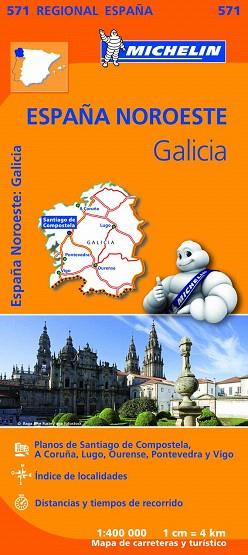 MAPA REGIONAL GALICIA MAPA 571 | 9782067184107 | VARIOS AUTORES | Llibres Parcir | Llibreria Parcir | Llibreria online de Manresa | Comprar llibres en català i castellà online