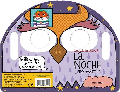 LA NOCHE. LIBRO-MÁSCARA | 9788408290865 | ARRAZOLA, AMAIA | Llibres Parcir | Llibreria Parcir | Llibreria online de Manresa | Comprar llibres en català i castellà online