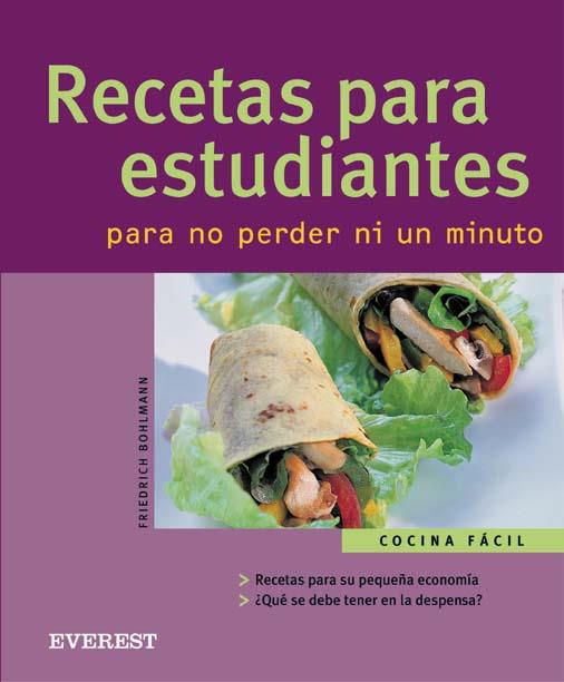 RECETAS PARA ESTUDIANTES | 9788424117160 | BOHLMANN | Llibres Parcir | Llibreria Parcir | Llibreria online de Manresa | Comprar llibres en català i castellà online