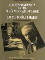 CORRESPONDENCIA LLUIS NICOLAU D'OLWER-BOFILL I MATES | 9788484151456 | Llibres Parcir | Llibreria Parcir | Llibreria online de Manresa | Comprar llibres en català i castellà online