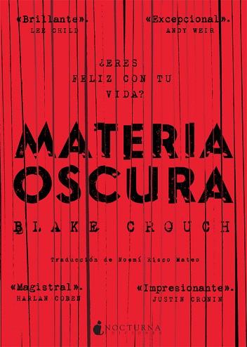 MATERIA OSCURA | 9788416858217 | CROUCH, BLAKE | Llibres Parcir | Llibreria Parcir | Llibreria online de Manresa | Comprar llibres en català i castellà online