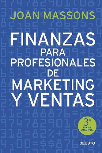 FINANZAS PARA PROFESIONALES DE MARKETING Y VENTAS | 9788423422395 | JOAN MASSONS RABASSA | Llibres Parcir | Llibreria Parcir | Llibreria online de Manresa | Comprar llibres en català i castellà online