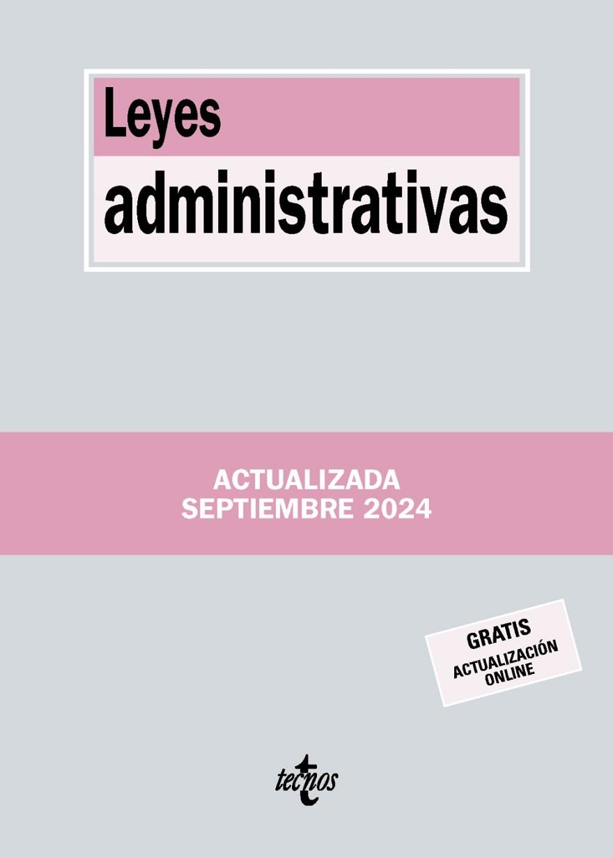 LEYES ADMINISTRATIVAS | 9788430991075 | EDITORIAL TECNOS | Llibres Parcir | Llibreria Parcir | Llibreria online de Manresa | Comprar llibres en català i castellà online