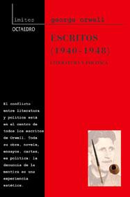 ESCRITOS 1940 1948 | 9788480634748 | GEORGE ORWELL | Llibres Parcir | Llibreria Parcir | Llibreria online de Manresa | Comprar llibres en català i castellà online