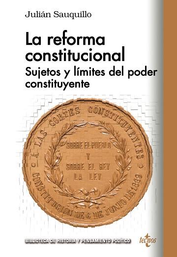 LA REFORMA CONSTITUCIONAL | 9788430973989 | SAUQUILLO GONZÁLEZ, JULIÁN | Llibres Parcir | Llibreria Parcir | Llibreria online de Manresa | Comprar llibres en català i castellà online