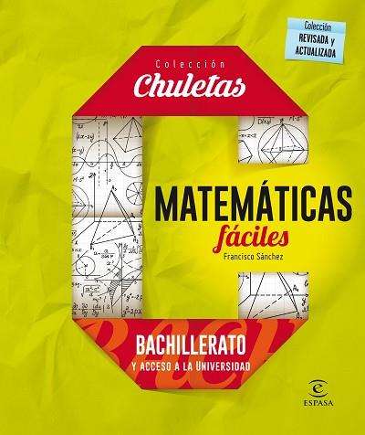 MATEMÁTICAS FÁCILES PARA BACHILLERATO | 9788467044478 | FRANCISCO SÁNCHEZ | Llibres Parcir | Llibreria Parcir | Llibreria online de Manresa | Comprar llibres en català i castellà online