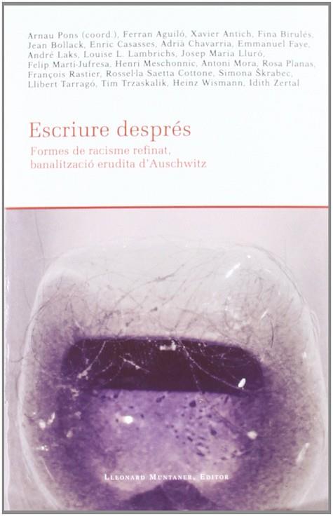 ESCRIURE DESPRÉS | 9788415076858 | FAYE, EMMANUEL | Llibres Parcir | Llibreria Parcir | Llibreria online de Manresa | Comprar llibres en català i castellà online