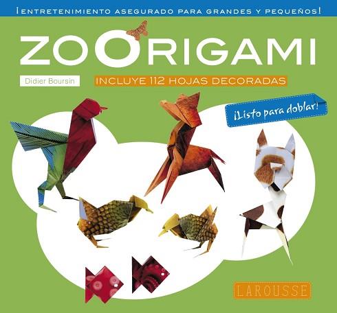 ZOORIGAMI | 9788416984701 | LAROUSSE EDITORIAL | Llibres Parcir | Llibreria Parcir | Llibreria online de Manresa | Comprar llibres en català i castellà online