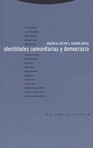 IDENTIDADES COMUNITARIAS Y DEMOCRACIA | 9788481644234 | SILVEIRA GORSKI | Llibres Parcir | Llibreria Parcir | Llibreria online de Manresa | Comprar llibres en català i castellà online