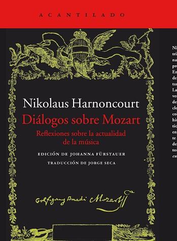 DIÁLOGOS SOBRE MOZART | 9788416011766 | HARNONCOURT, NIKOLAUS | Llibres Parcir | Llibreria Parcir | Llibreria online de Manresa | Comprar llibres en català i castellà online