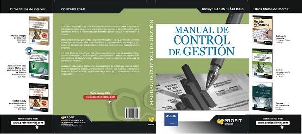 MANUAL CONTROL DE GESTION | 9788496998094 | Llibres Parcir | Llibreria Parcir | Llibreria online de Manresa | Comprar llibres en català i castellà online