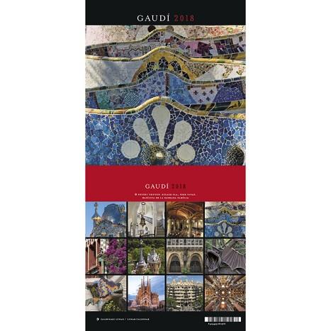 CALENDARI 2018 GAUDI - SOBRETAULA | 8424455180568 | Llibres Parcir | Llibreria Parcir | Llibreria online de Manresa | Comprar llibres en català i castellà online