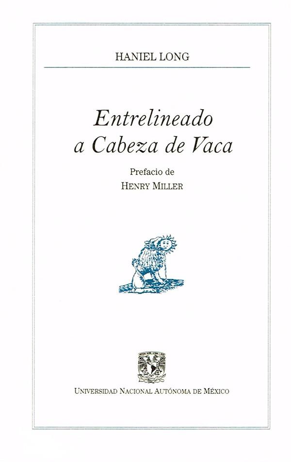 ENTRELINEADO A CABEZA DE VACA | PODI77987 | LONG  HANIEL/MILLER  HENRY | Llibres Parcir | Llibreria Parcir | Llibreria online de Manresa | Comprar llibres en català i castellà online