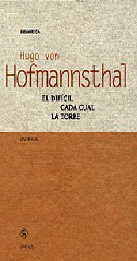 EL DIFICIL CADA CUAL LA TORRE | 9788424924003 | HUGO VON HOFMANNSTHAL | Llibres Parcir | Llibreria Parcir | Llibreria online de Manresa | Comprar llibres en català i castellà online