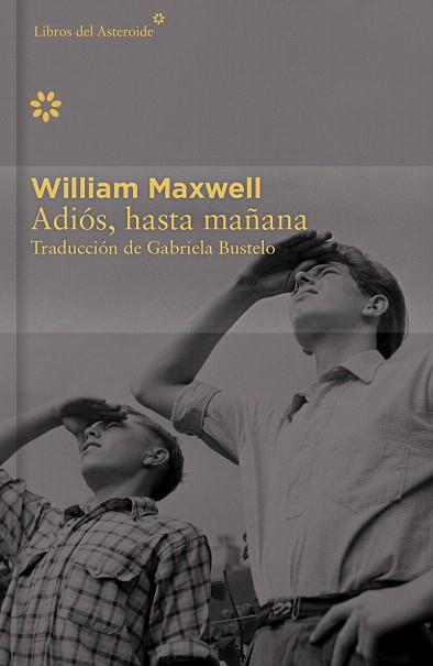 ADIÓS, HASTA MAÑANA ( COLECCIÓN DÉCIMO ANIVERSARIO ) | 9788416213405 | MAXWELL, WILLIAM | Llibres Parcir | Llibreria Parcir | Llibreria online de Manresa | Comprar llibres en català i castellà online