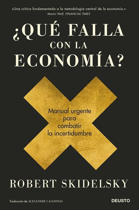 ¿QUÉ FALLA CON LA ECONOMÍA? | 9788423432042 | SKIDELSKY, ROBERT | Llibres Parcir | Llibreria Parcir | Llibreria online de Manresa | Comprar llibres en català i castellà online