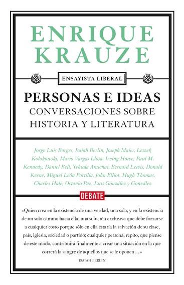 PERSONAS E IDEAS | 9788499926605 | KRAUZE KLEINBOR, ENRIQUE | Llibres Parcir | Llibreria Parcir | Llibreria online de Manresa | Comprar llibres en català i castellà online