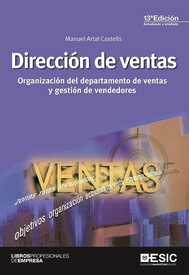 DIRECCIÓN DE VENTAS | 9788415986768 | ARTAL CASTELL, MANUEL | Llibres Parcir | Llibreria Parcir | Llibreria online de Manresa | Comprar llibres en català i castellà online