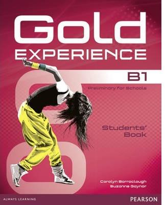 GOLD EXPERIENCE B1 STUDENTS' BOOK AND DVD-ROM PACK | 9781447961925 | VV.AA./BARRACLOUGH, CAROLYN/GAYNOR, SUZANNE/ALEVIZOS, KATHRYN | Llibres Parcir | Llibreria Parcir | Llibreria online de Manresa | Comprar llibres en català i castellà online