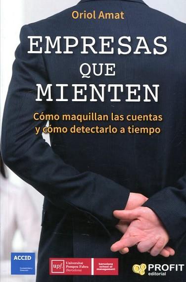 EMPRESAS QUE MIENTEN | 9788416904105 | AMAT SALAS, ORIOL | Llibres Parcir | Llibreria Parcir | Llibreria online de Manresa | Comprar llibres en català i castellà online