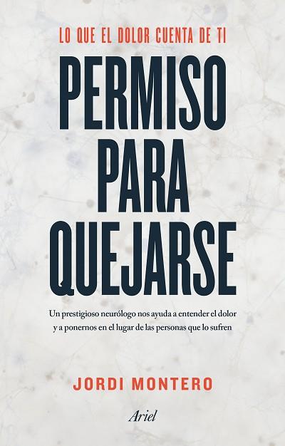 PERMISO PARA QUEJARSE | 9788434425217 | JORDI MONTERO HOMS | Llibres Parcir | Llibreria Parcir | Llibreria online de Manresa | Comprar llibres en català i castellà online