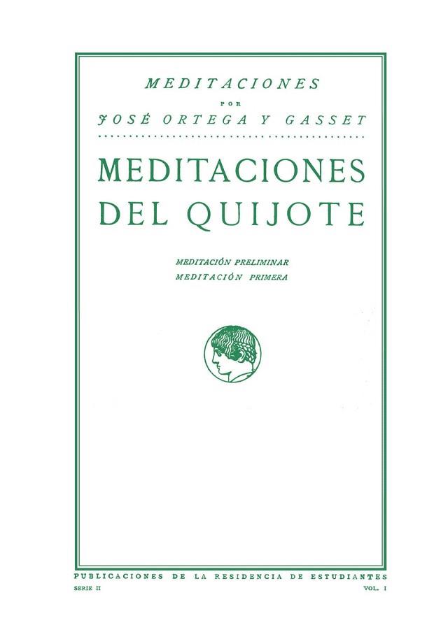 MEDITACIONES DEL QUIJOTE | 9788420689500 | ORTEGA Y GASSET, JOSÉ | Llibres Parcir | Llibreria Parcir | Llibreria online de Manresa | Comprar llibres en català i castellà online