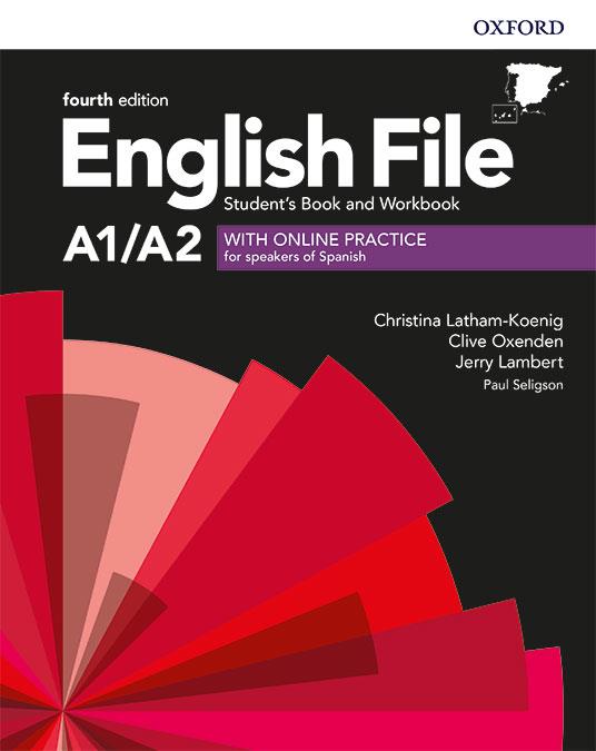 ENGLISH FILE 4TH EDITION A1/A2. STUDENT'S BOOK AND WORKBOOK WITH KEY PACK | 9780194058001 | LATHAM-KOENIG, CHRISTINA/OXENDEN, CLIVE/LAMBERT, JERRY/SELIGSON, PAUL | Llibres Parcir | Llibreria Parcir | Llibreria online de Manresa | Comprar llibres en català i castellà online