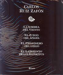 ESTUCHE TETRALOGÍA | 9788408163398 | CARLOS RUIZ ZAFÓN | Llibres Parcir | Librería Parcir | Librería online de Manresa | Comprar libros en catalán y castellano online