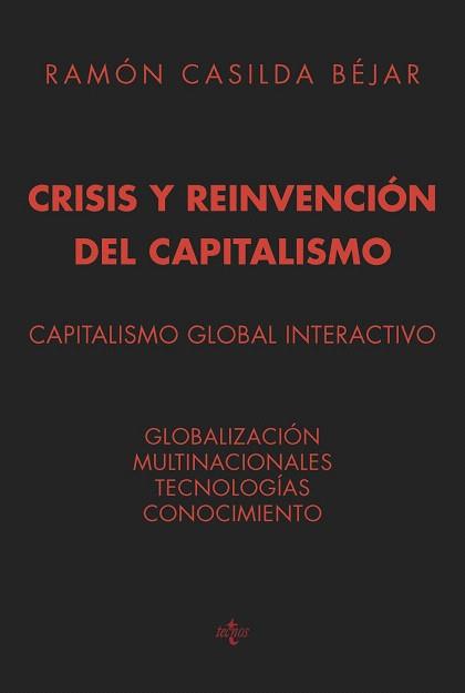 CRISIS Y REINVENCIÓN DEL CAPITALISMO | 9788430965342 | CASILDA BÉJAR, RAMÓN | Llibres Parcir | Llibreria Parcir | Llibreria online de Manresa | Comprar llibres en català i castellà online