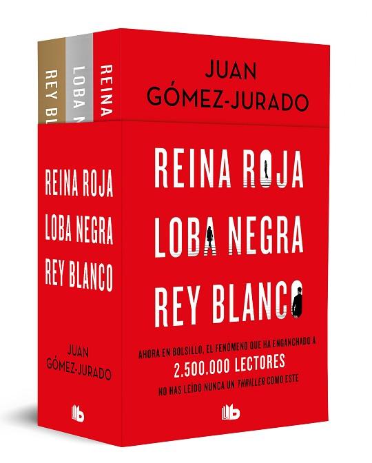 TRILOGÍA REINA ROJA (PACK CON: REINA ROJA | LOBA NEGRA | REY BLANCO) (ANTONIA SC | 9788413145037 | GÓMEZ-JURADO, JUAN | Llibres Parcir | Llibreria Parcir | Llibreria online de Manresa | Comprar llibres en català i castellà online