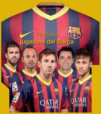 PINTA ELS JUGADORS DEL BARÇA! | 9788490572573 | ANDRÉS MARIANI/BATEC, S. L. PRODUCCIONES | Llibres Parcir | Llibreria Parcir | Llibreria online de Manresa | Comprar llibres en català i castellà online